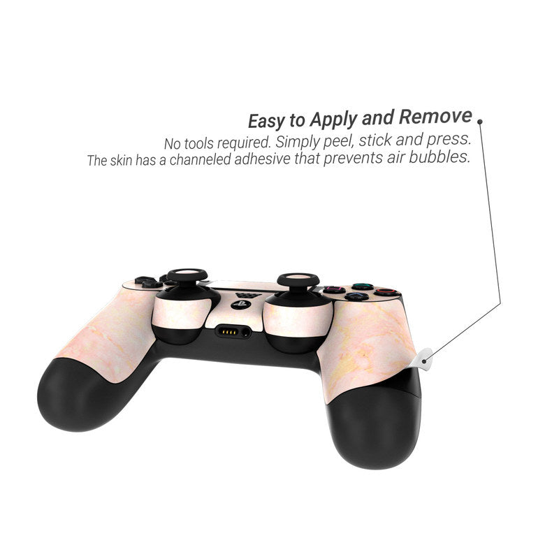 Rose Gold Marble - Sony PS4 Controller Skin