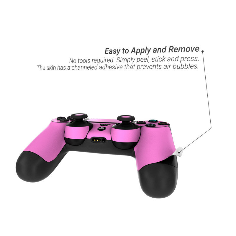 Solid State Vibrant Pink - Sony PS4 Controller Skin