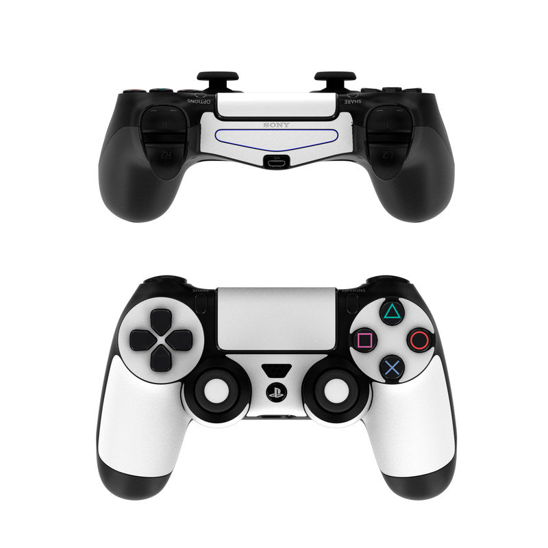 Solid State White - Sony PS4 Controller Skin