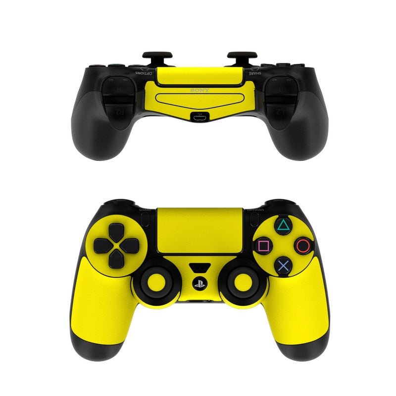 Solid State Yellow - Sony PS4 Controller Skin