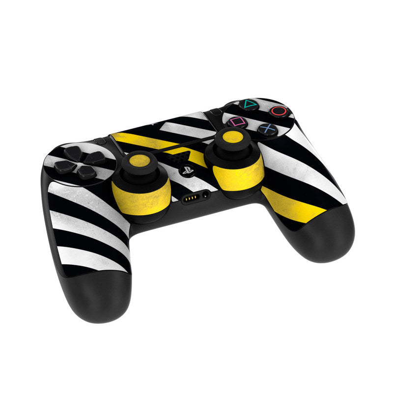 Thin Yellow Line Hero - Sony PS4 Controller Skin
