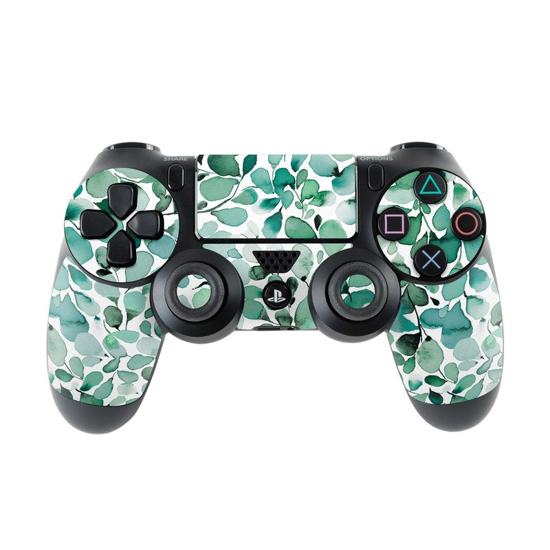 Watercolor Eucalyptus Leaves - Sony PS4 Controller Skin