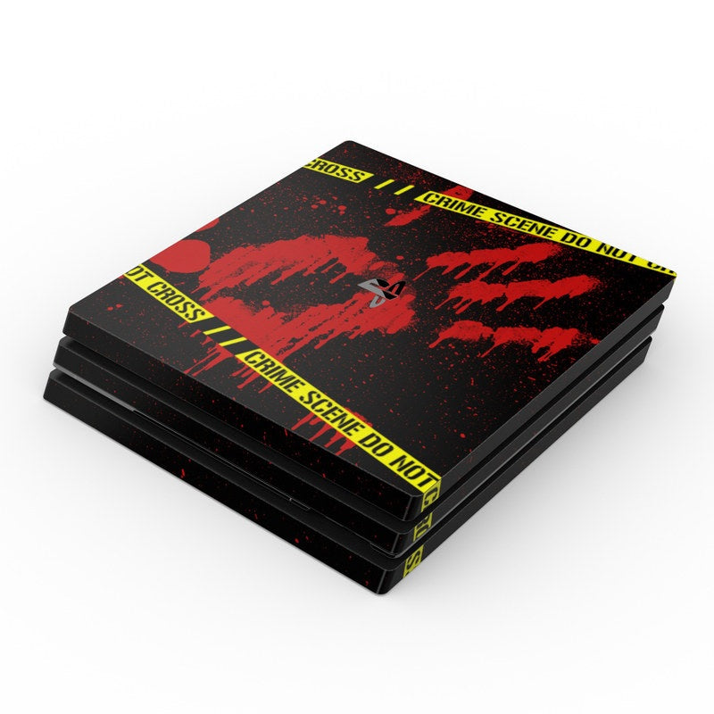 Crime Scene - Sony PS4 Pro Skin