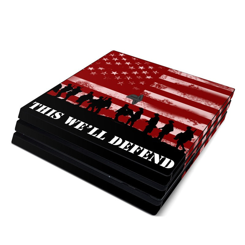 Defend - Sony PS4 Pro Skin