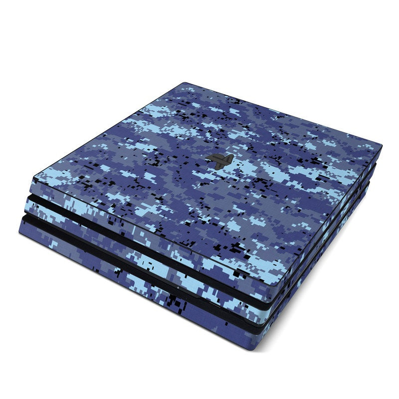 Digital Sky Camo - Sony PS4 Pro Skin