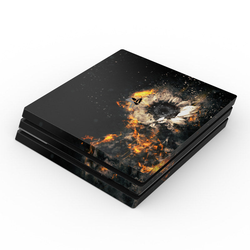 Flower Fury - Sony PS4 Pro Skin