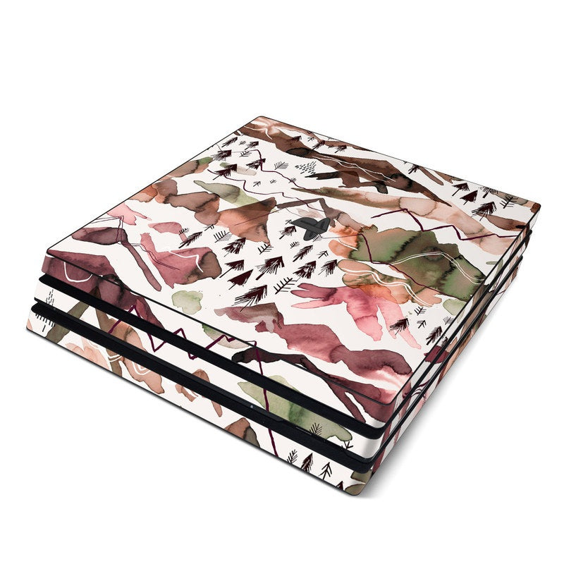 Red Mountains - Sony PS4 Pro Skin