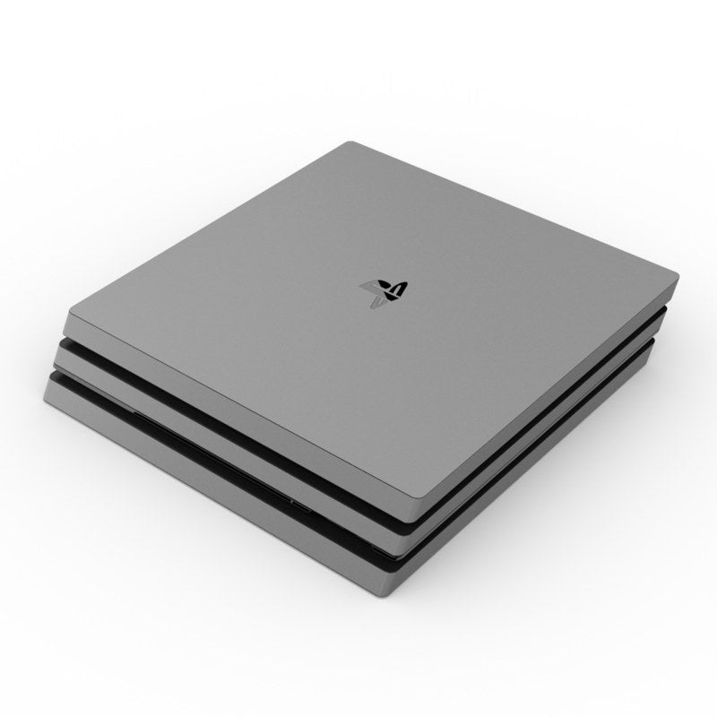 Solid State Grey - Sony PS4 Pro Skin