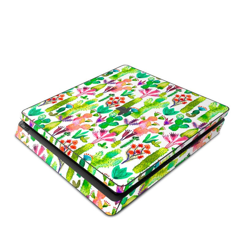 Cacti Garden - Sony PS4 Slim Skin