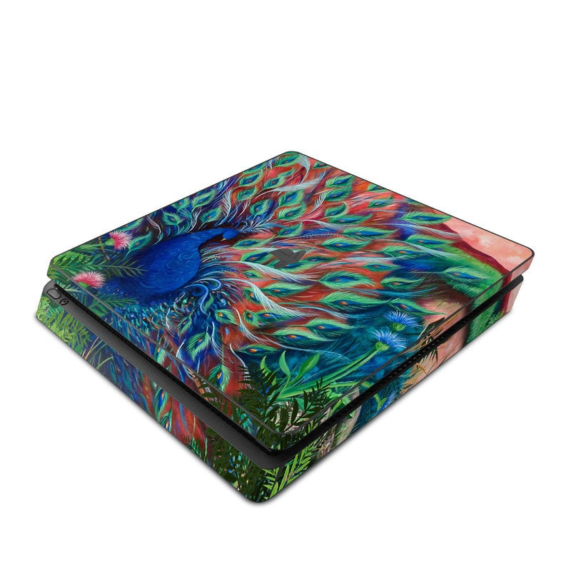 Coral Peacock - Sony PS4 Slim Skin
