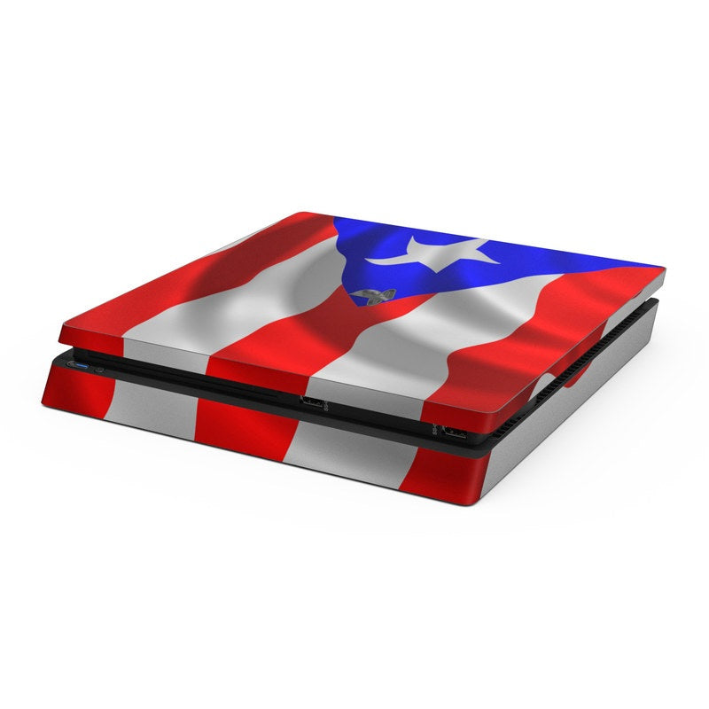 Puerto Rican Flag - Sony PS4 Slim Skin