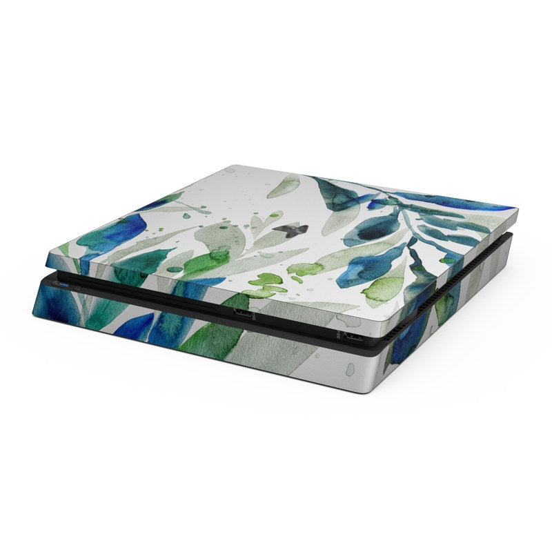 Floating Leaves - Sony PS4 Slim Skin