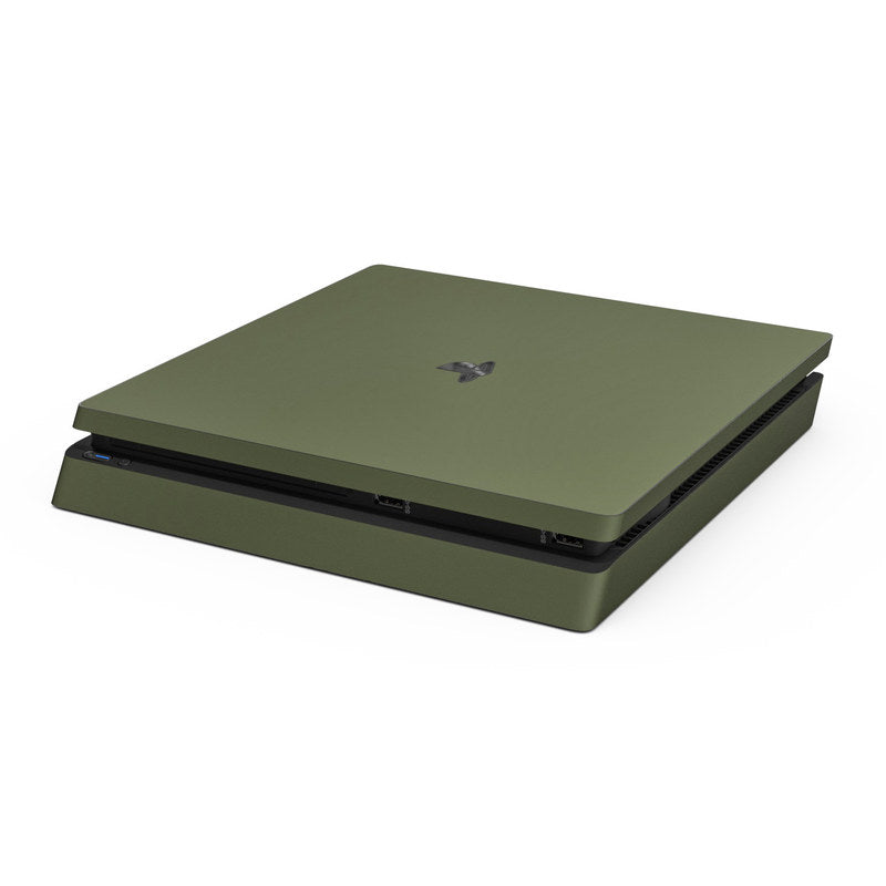 Solid State Olive Drab - Sony PS4 Slim Skin