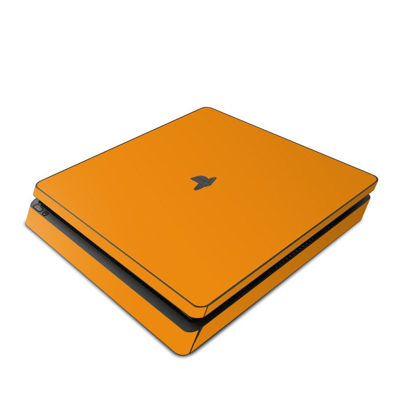 Solid State Orange - Sony PS4 Slim Skin
