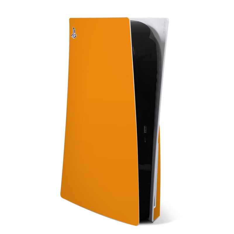Solid State Orange - Sony PS5 Skin