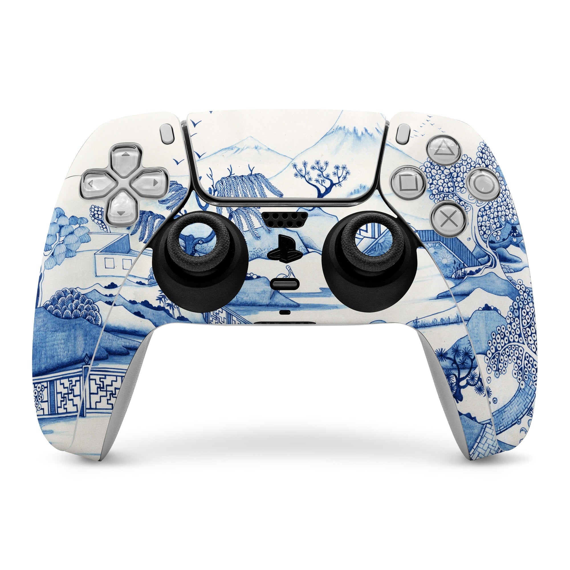 Blue Willow - Sony PS5 Controller Skin