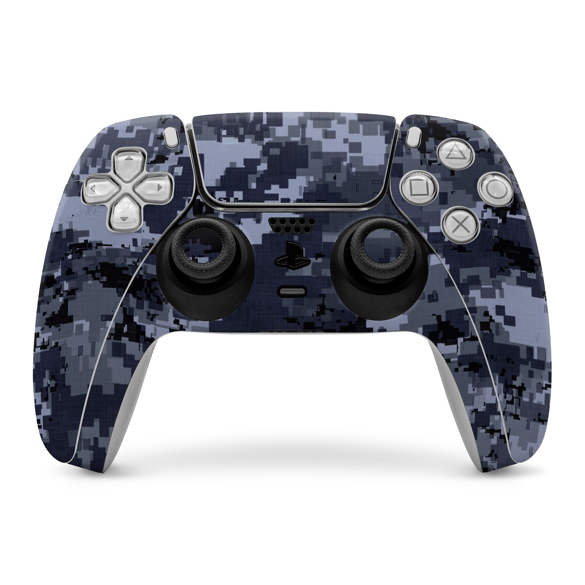 Digital Navy Camo - Sony PS5 Controller Skin