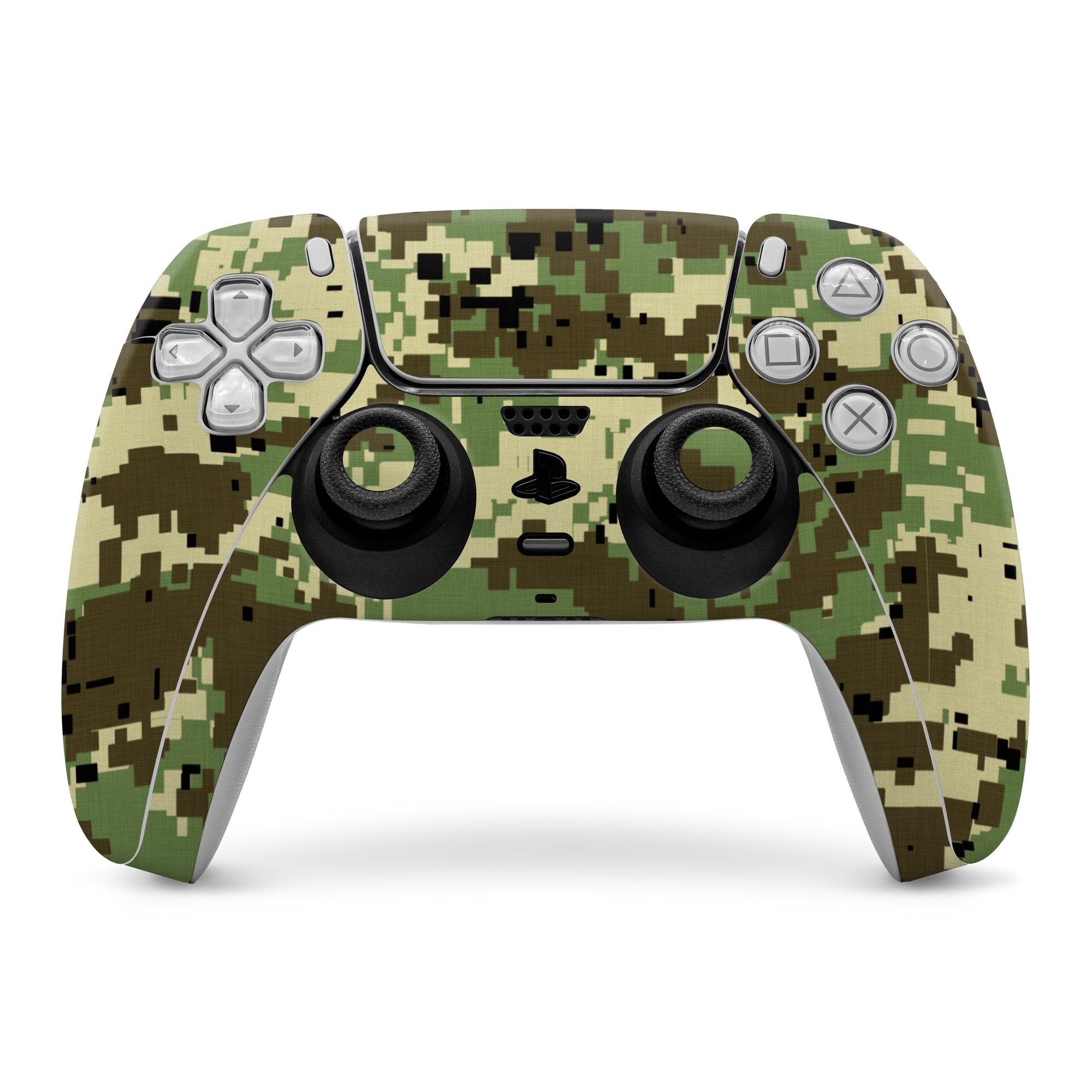 Digital Woodland Camo - Sony PS5 Controller Skin