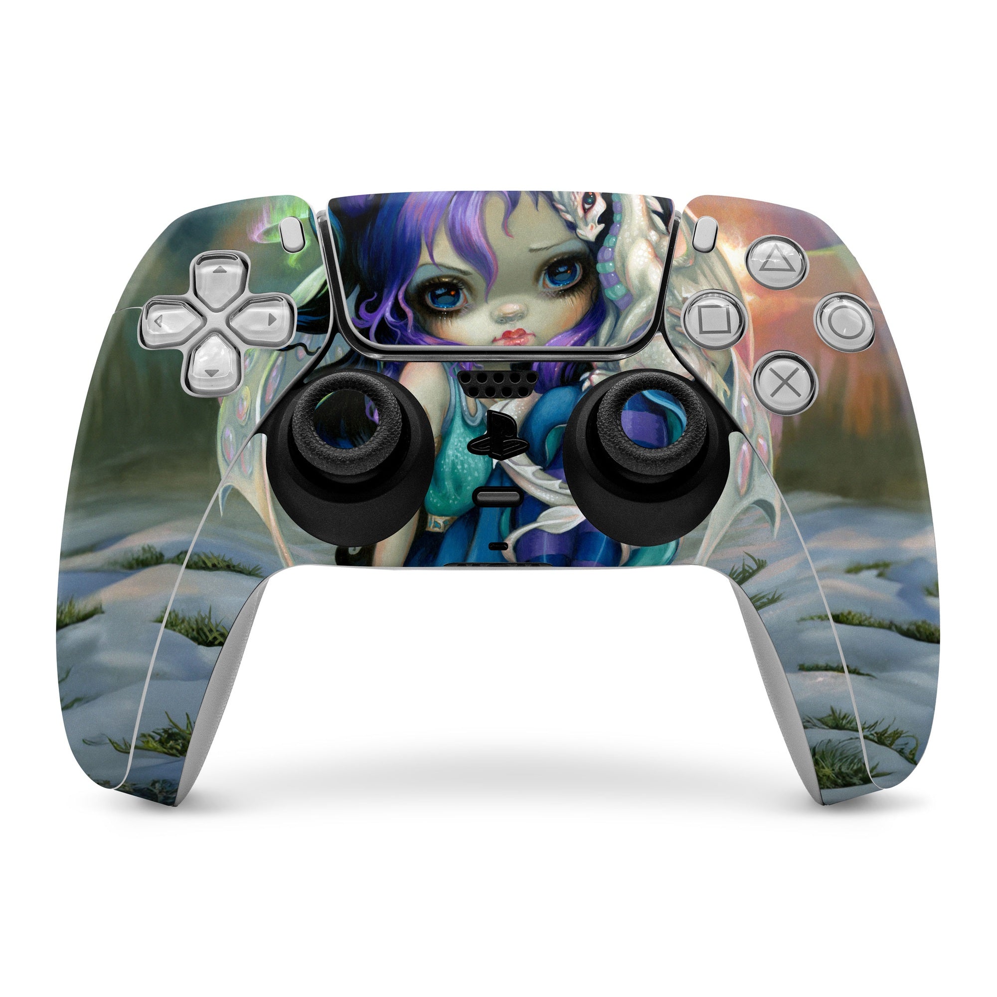 Frost Dragonling - Sony PS5 Controller Skin
