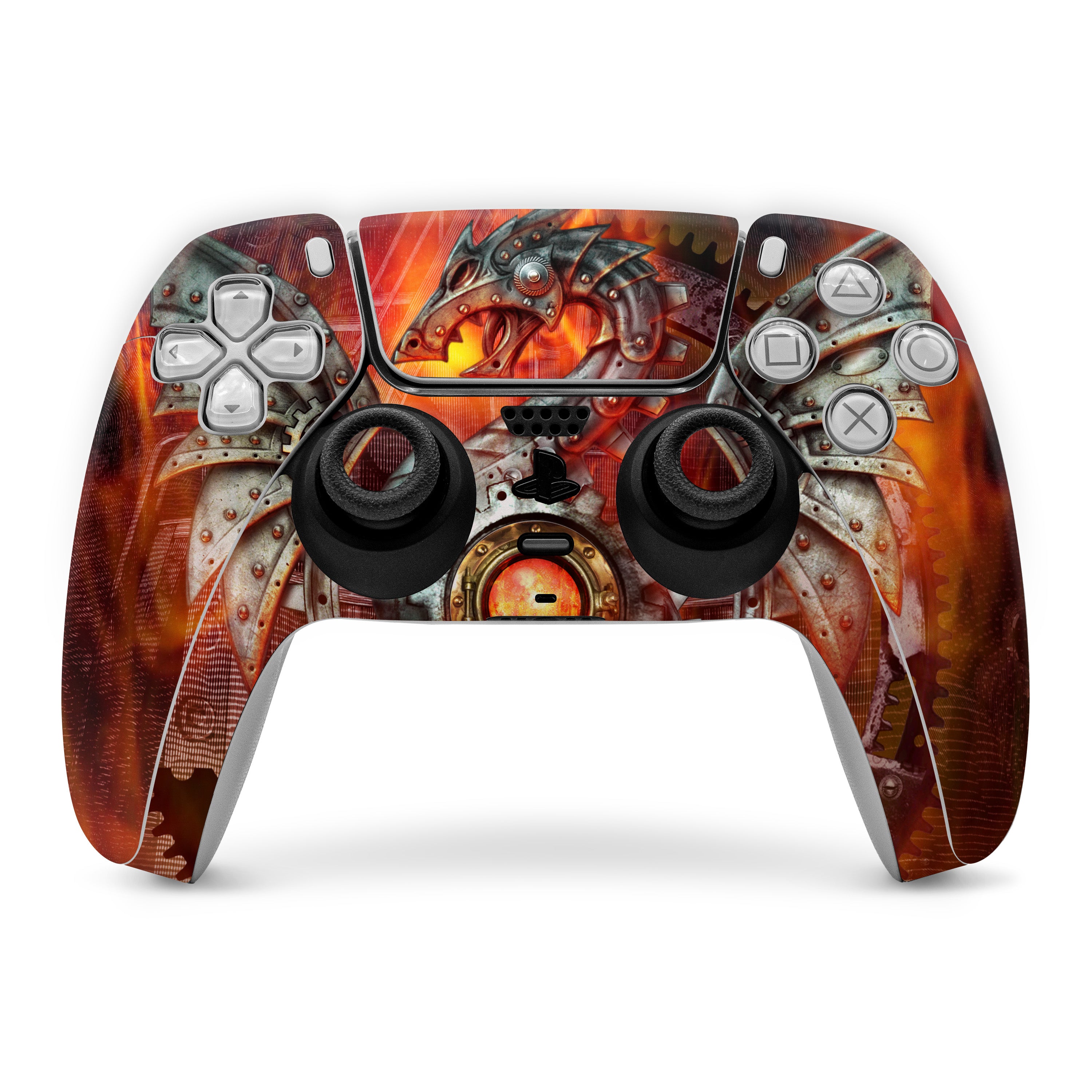 Furnace Dragon - Sony PS5 Controller Skin