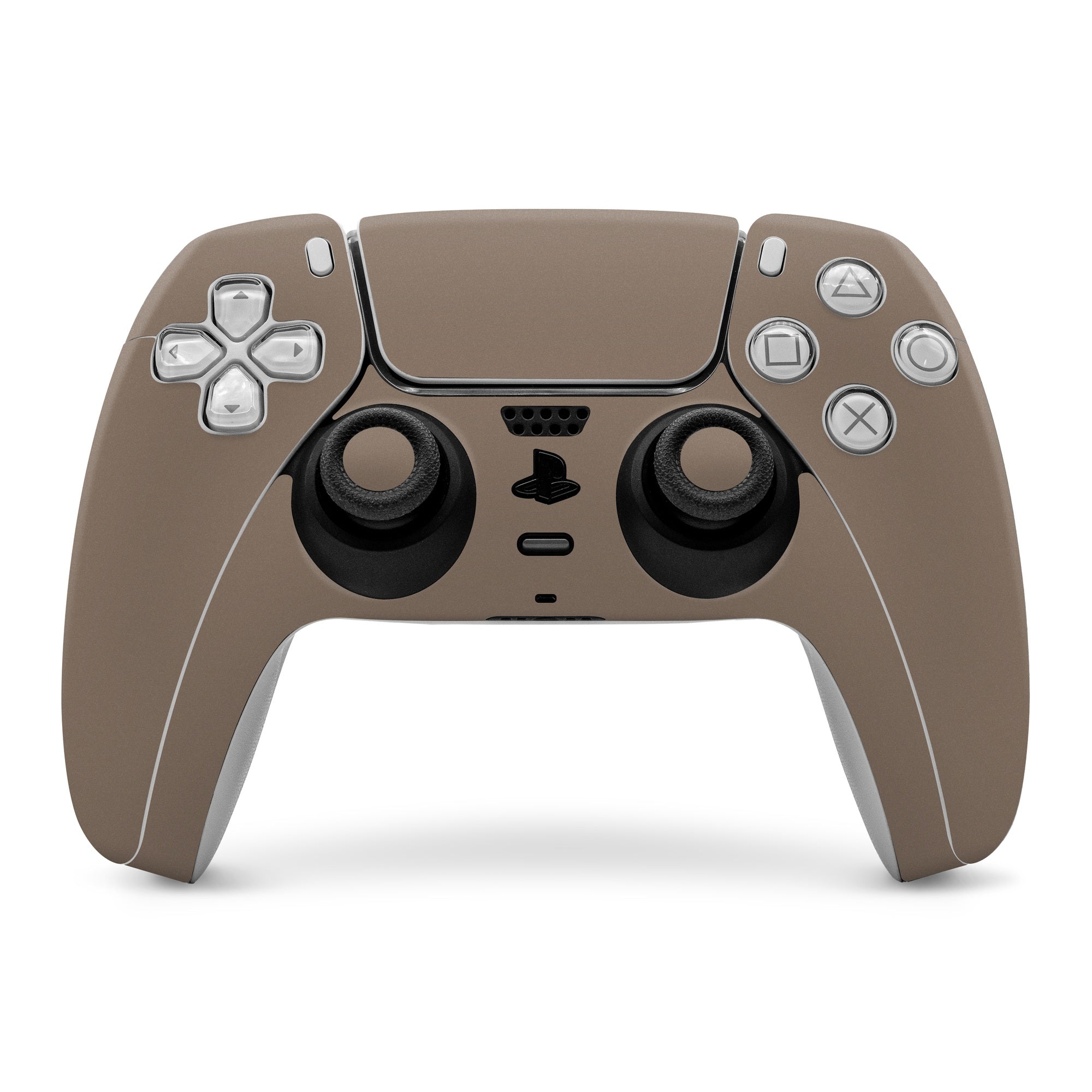 Solid State Flat Dark Earth - Sony PS5 Controller Skin