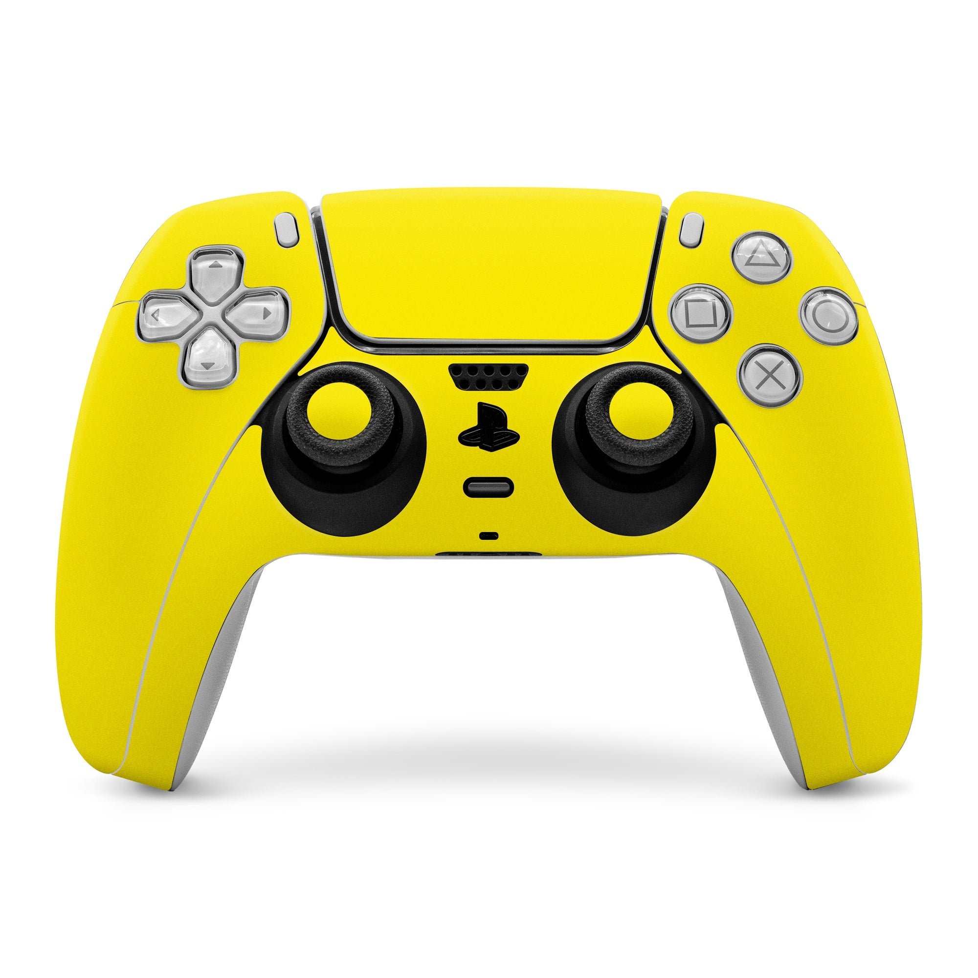 Solid State Yellow - Sony PS5 Controller Skin