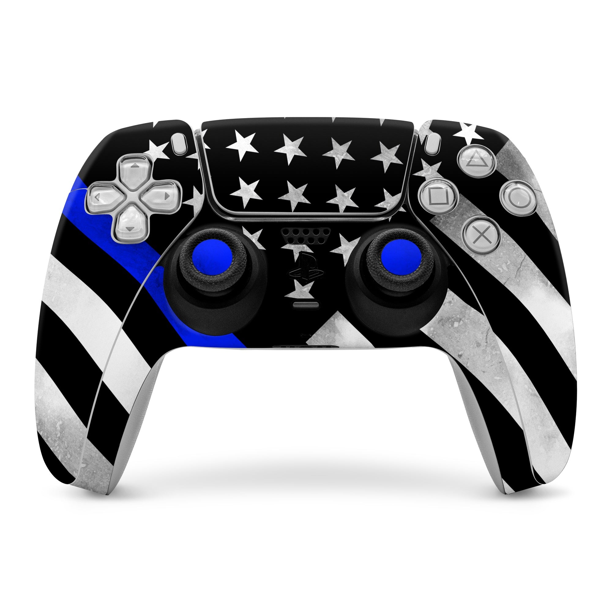 Thin Blue Line Hero - Sony PS5 Controller Skin