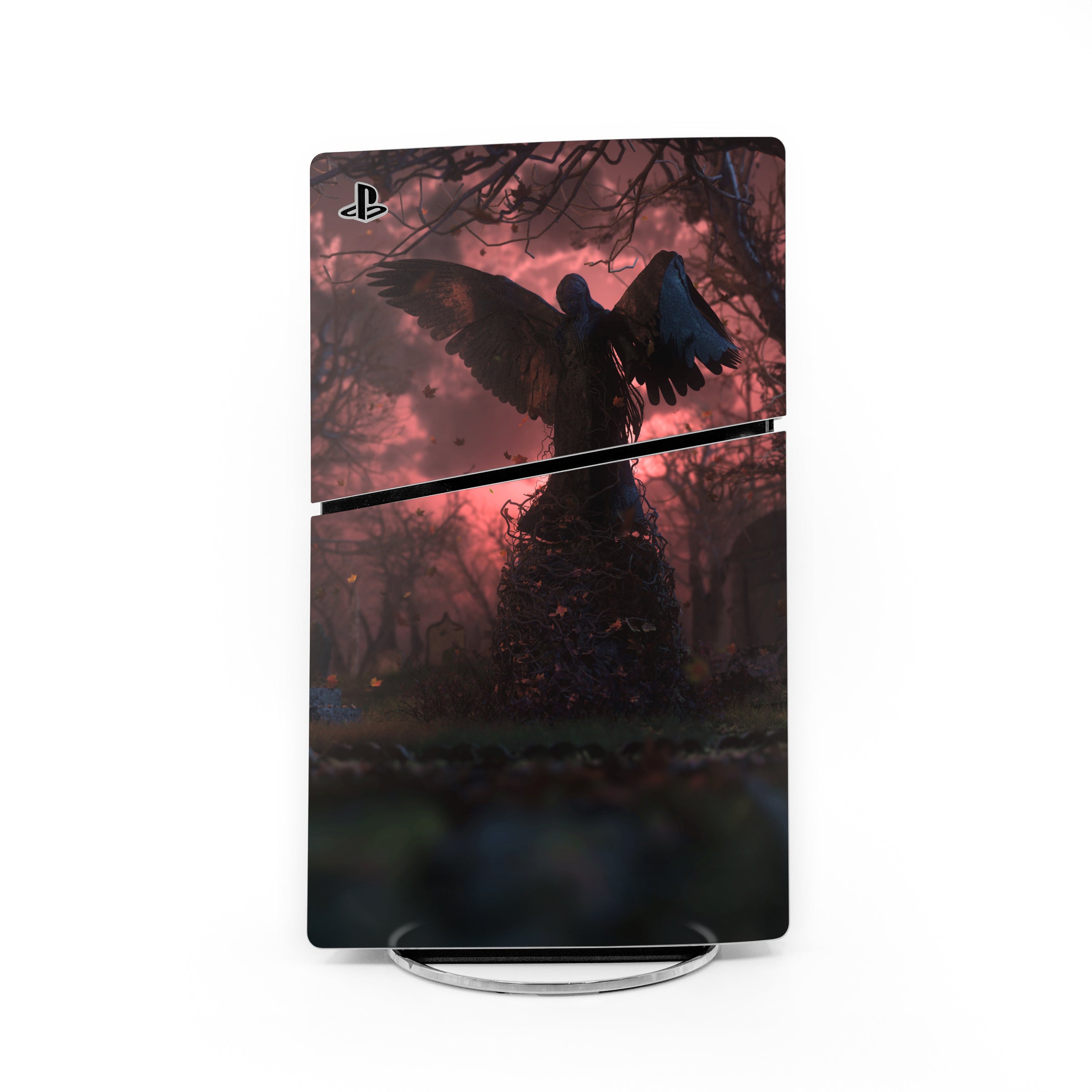 Black Angel - Sony PS5 Slim Skin