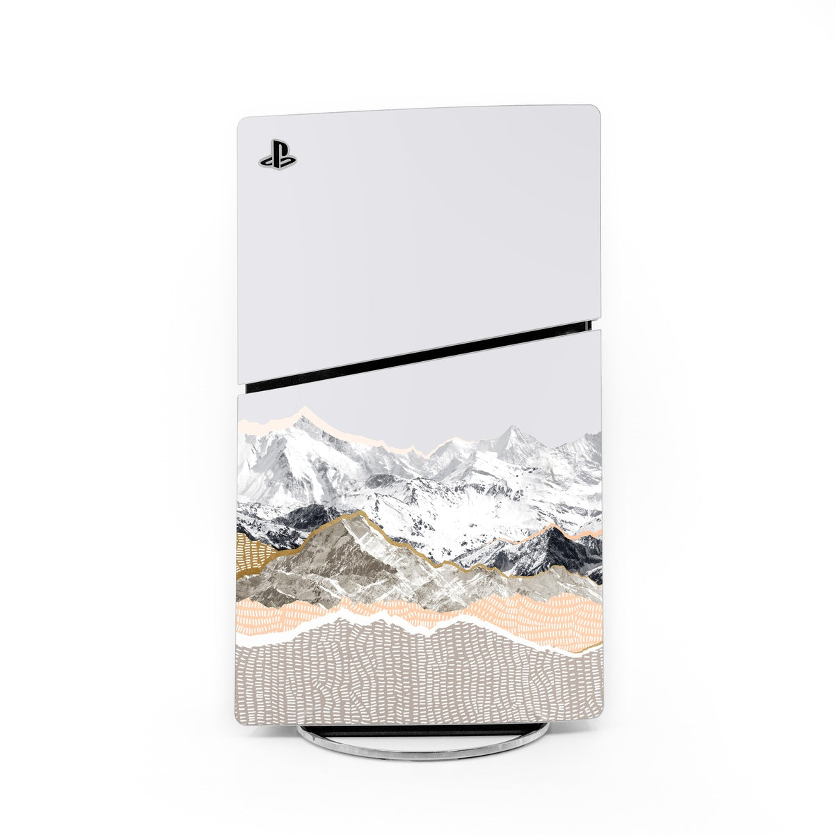 Pastel Mountains - Sony PS5 Slim Skin