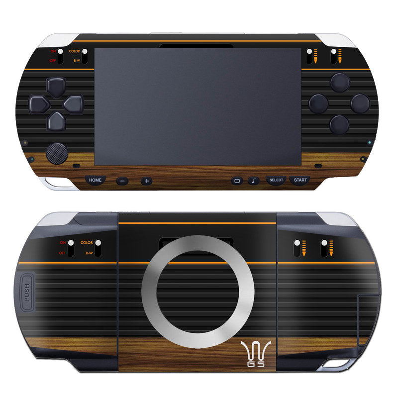 Wooden Gaming System - Sony PSP Skin