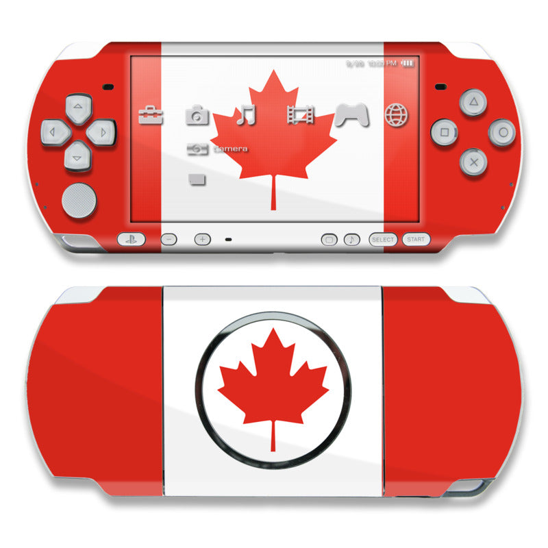 Canadian Flag - Sony PSP 3000 Skin
