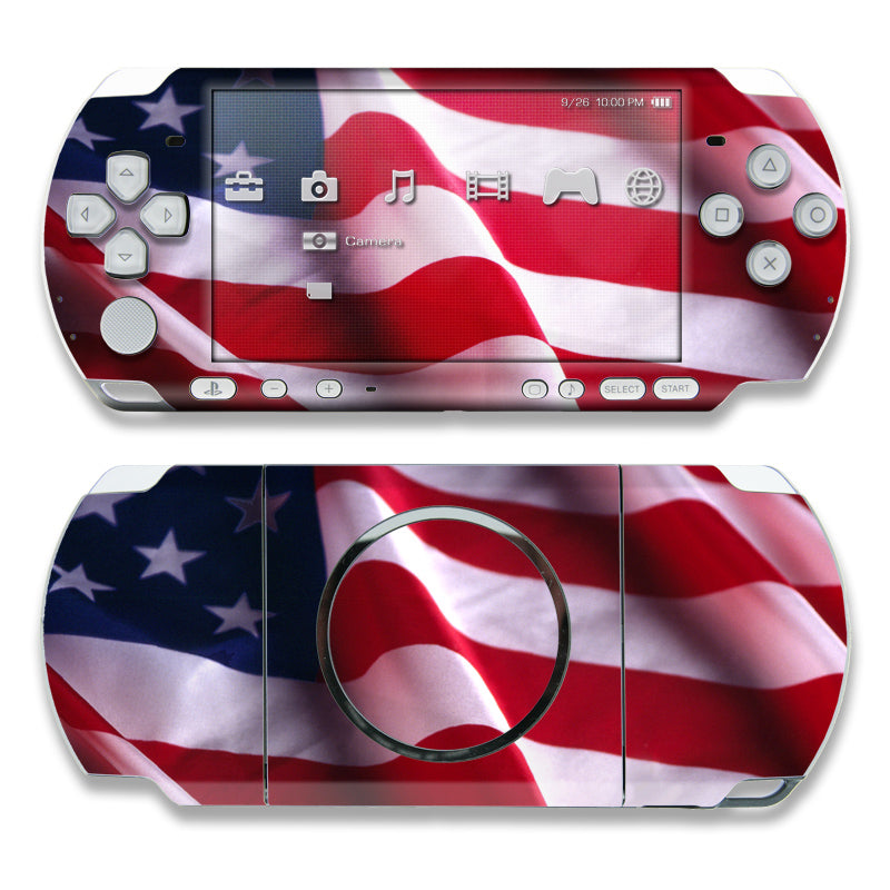 Patriotic - Sony PSP 3000 Skin