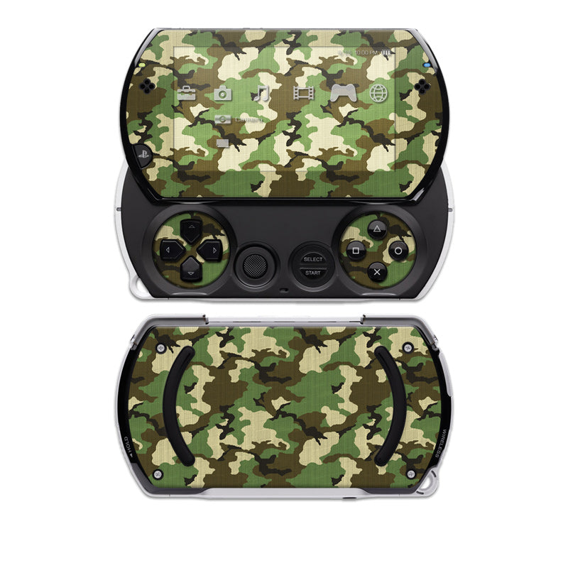 Woodland Camo - Sony PSP Go Skin