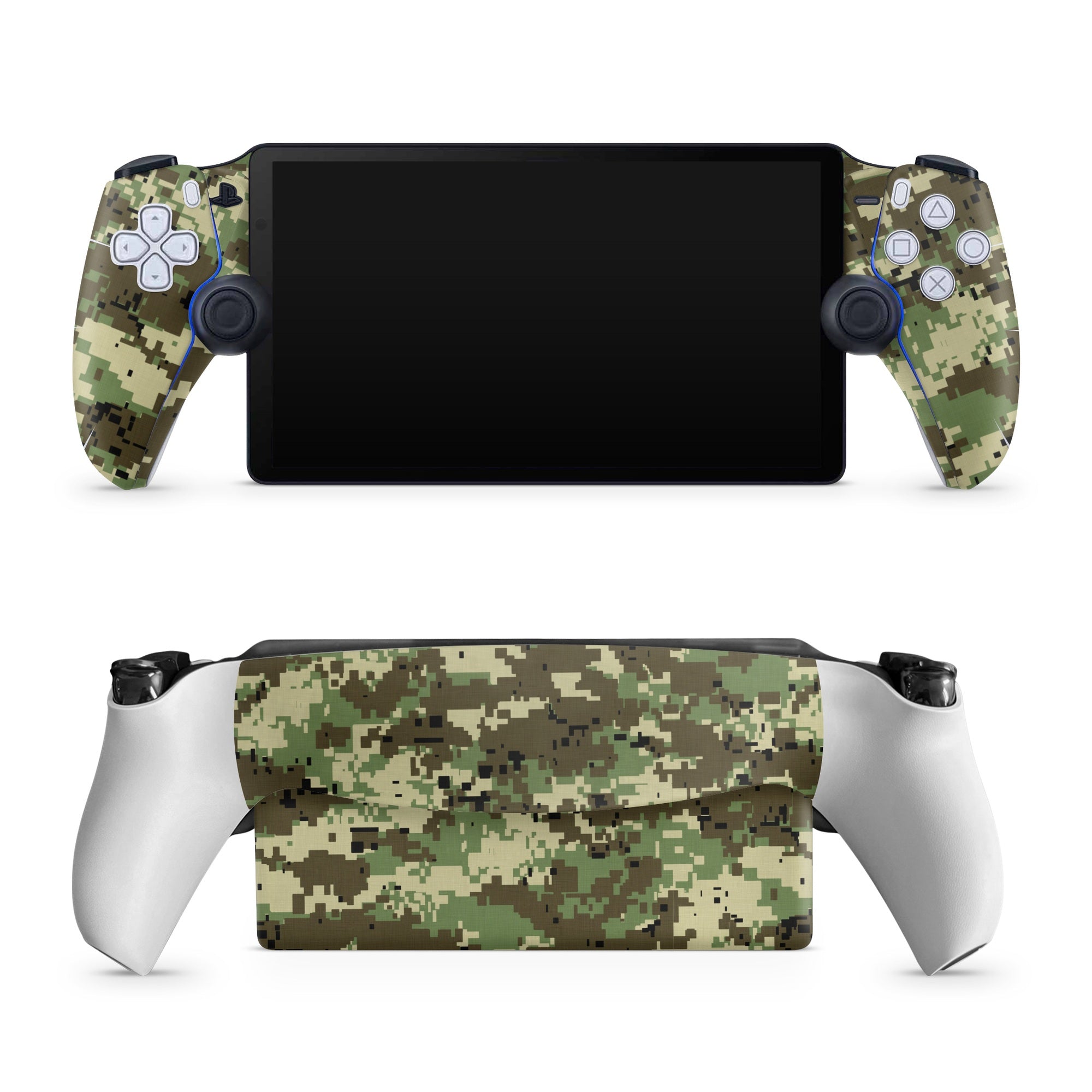 Digital Woodland Camo - Sony PlayStation Portal Skin