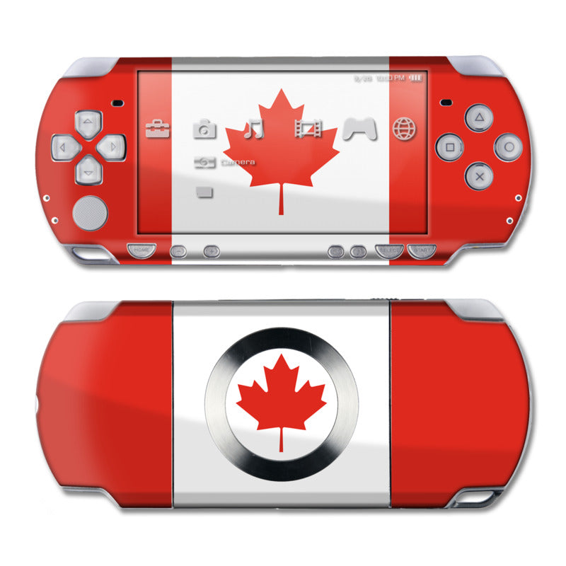 Canadian Flag - Sony PSP Slim Skin