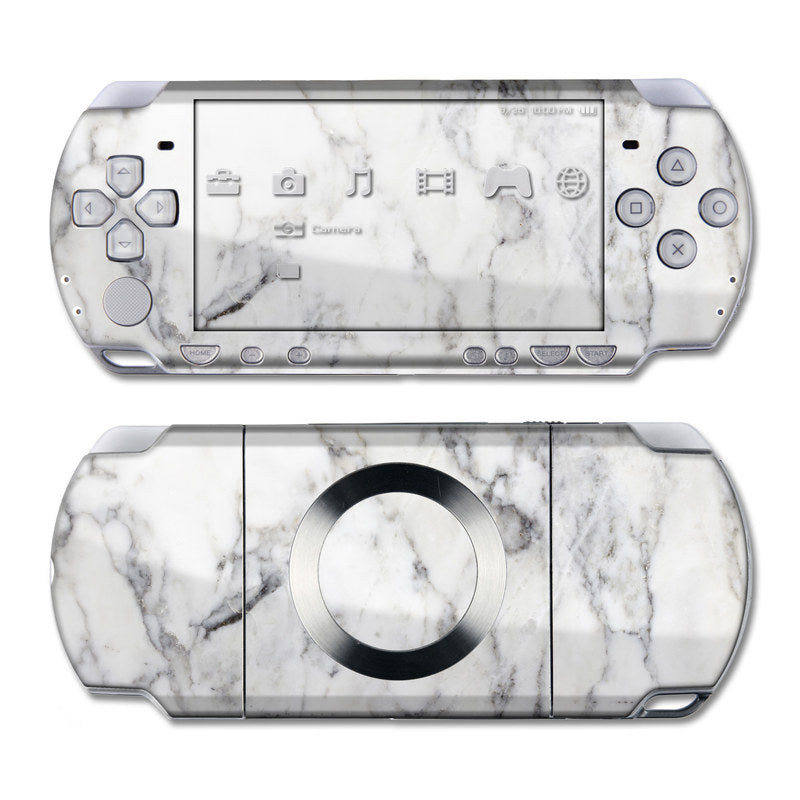 White Marble - Sony PSP Slim Skin