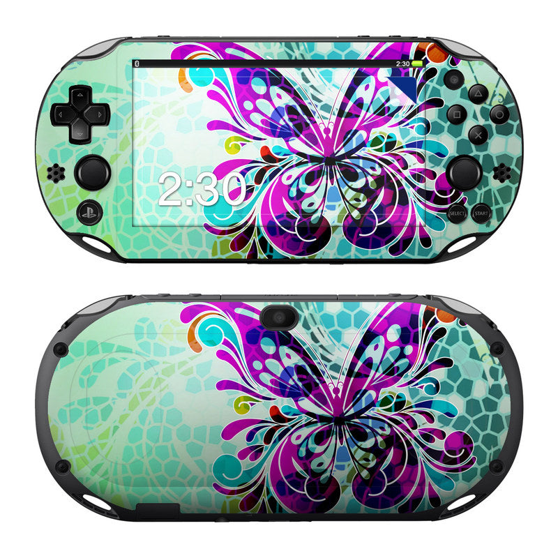 Butterfly Glass - Sony PS Vita 2000 Skin