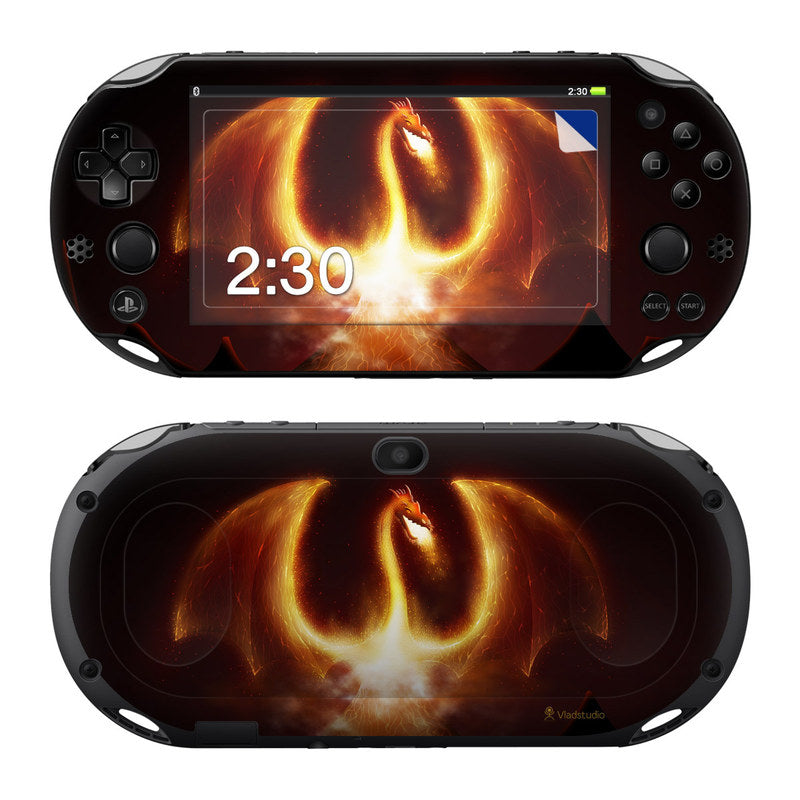 Fire Dragon - Sony PS Vita 2000 Skin