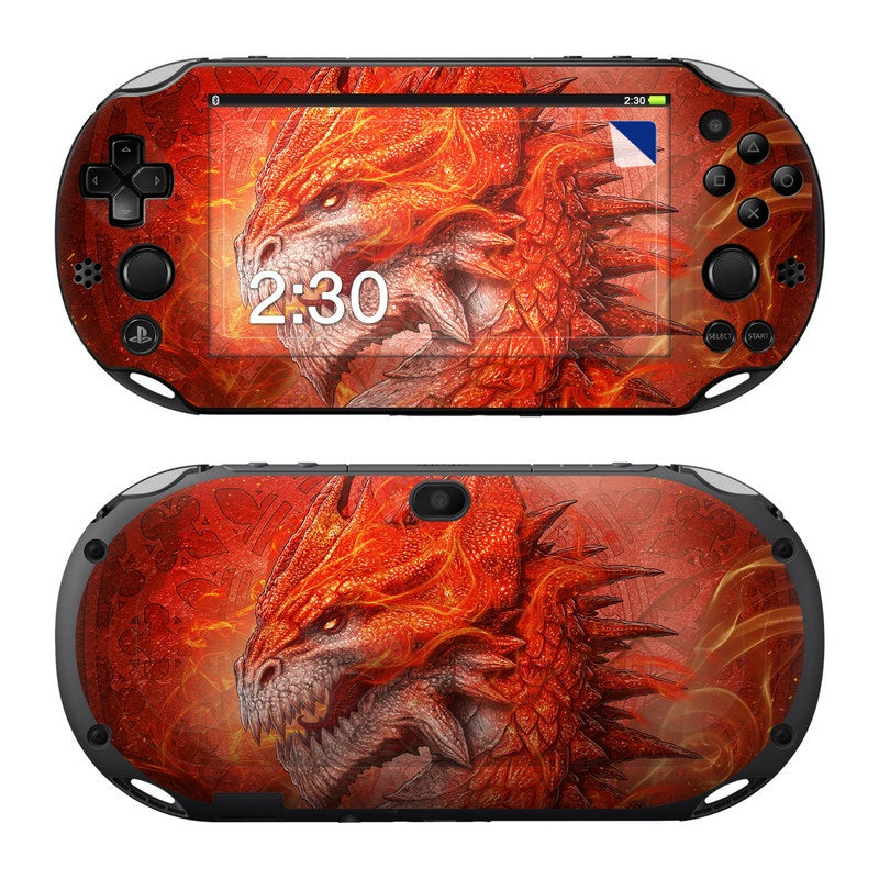 Flame Dragon - Sony PS Vita 2000 Skin