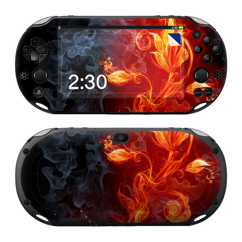 Flower Of Fire - Sony PS Vita 2000 Skin