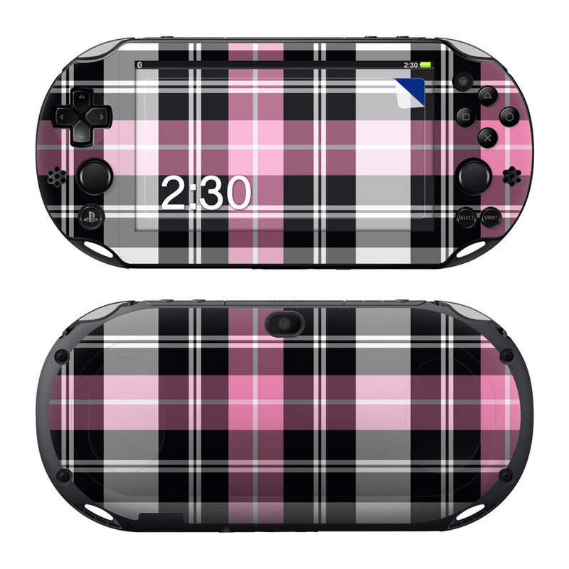 Pink Plaid - Sony PS Vita 2000 Skin