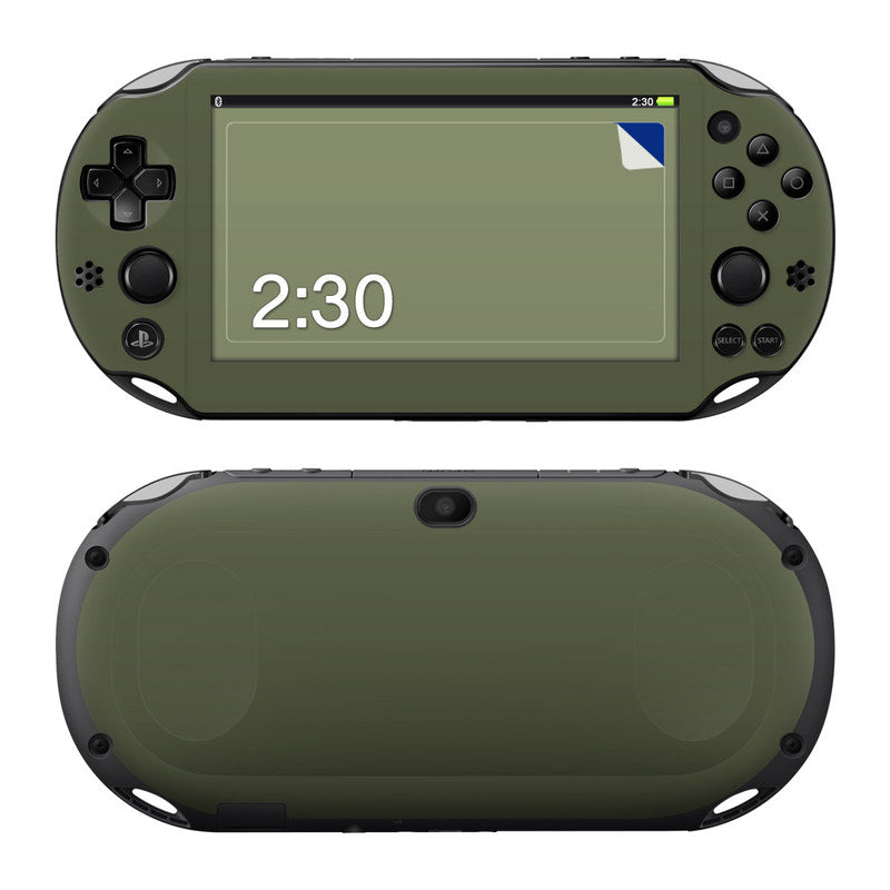Solid State Olive Drab - Sony PS Vita 2000 Skin