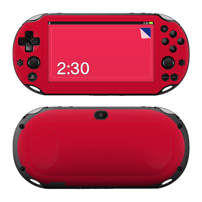 Solid State Red - Sony PS Vita 2000 Skin