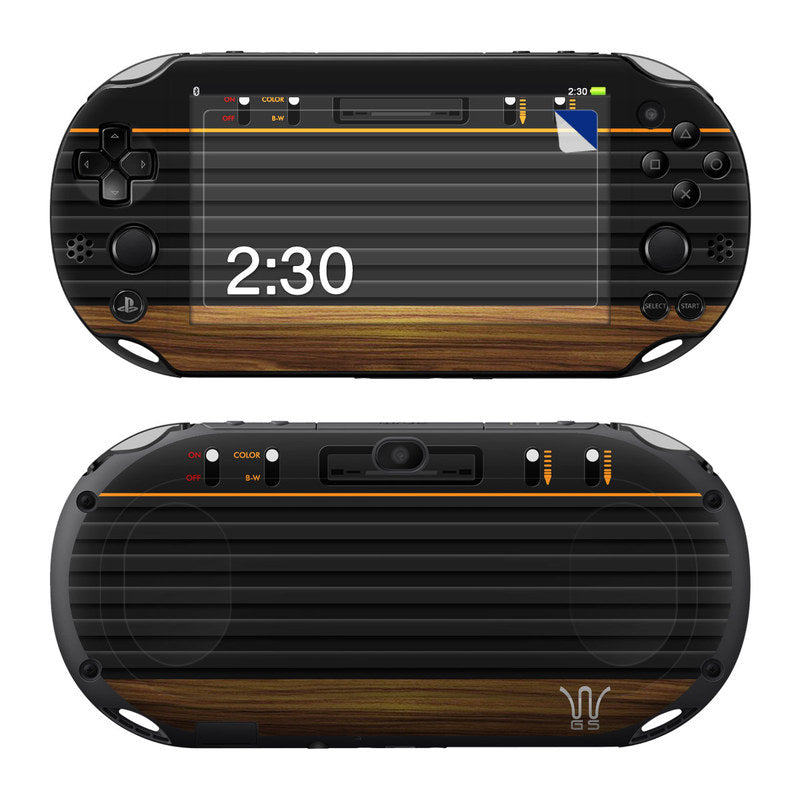 Wooden Gaming System - Sony PS Vita 2000 Skin