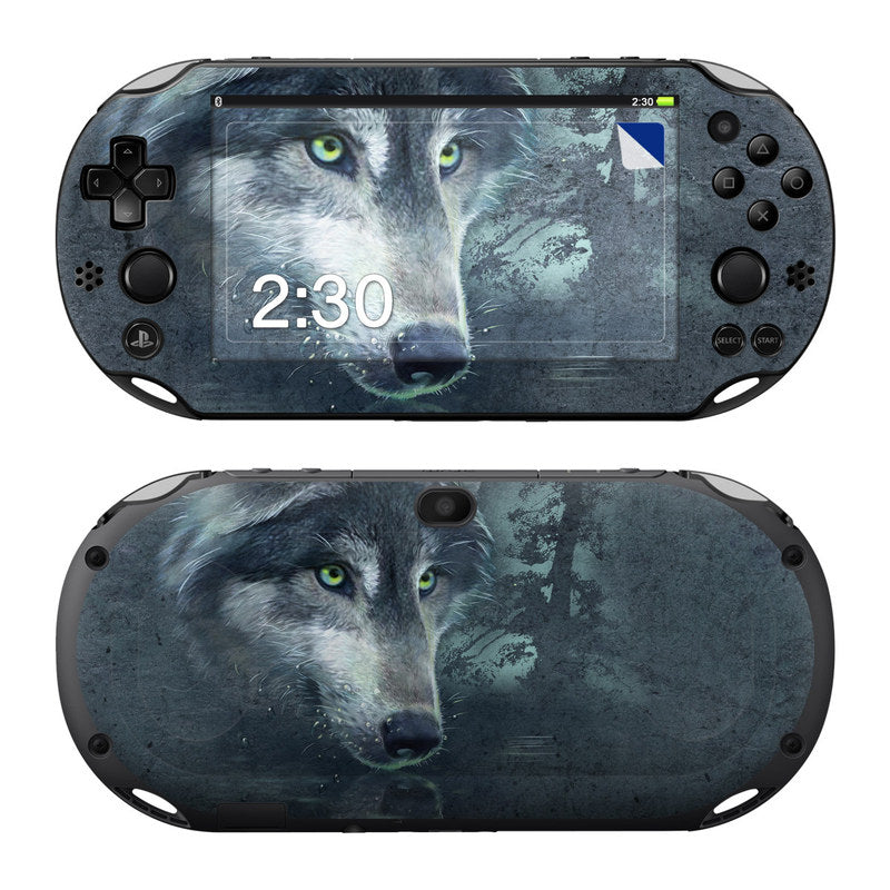 Wolf Reflection - Sony PS Vita 2000 Skin
