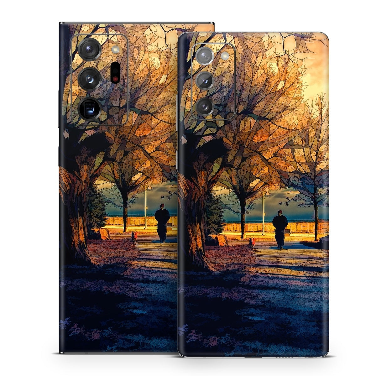 Man and Dog - Samsung Galaxy Note 20 Skin