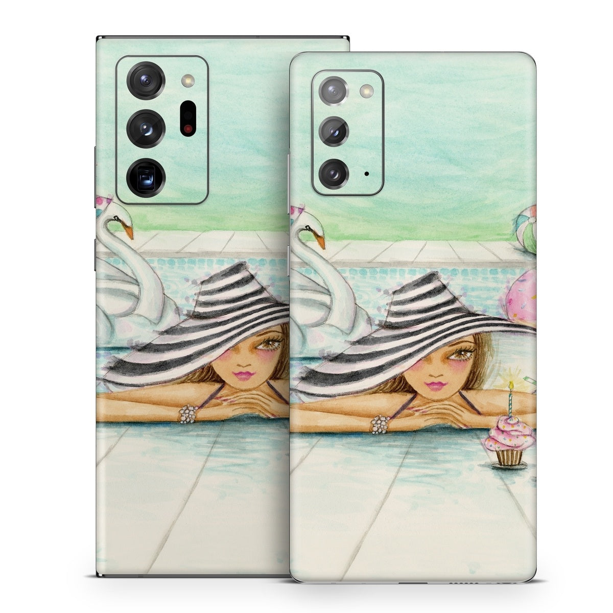 Delphine at the Pool Party - Samsung Galaxy Note 20 Skin