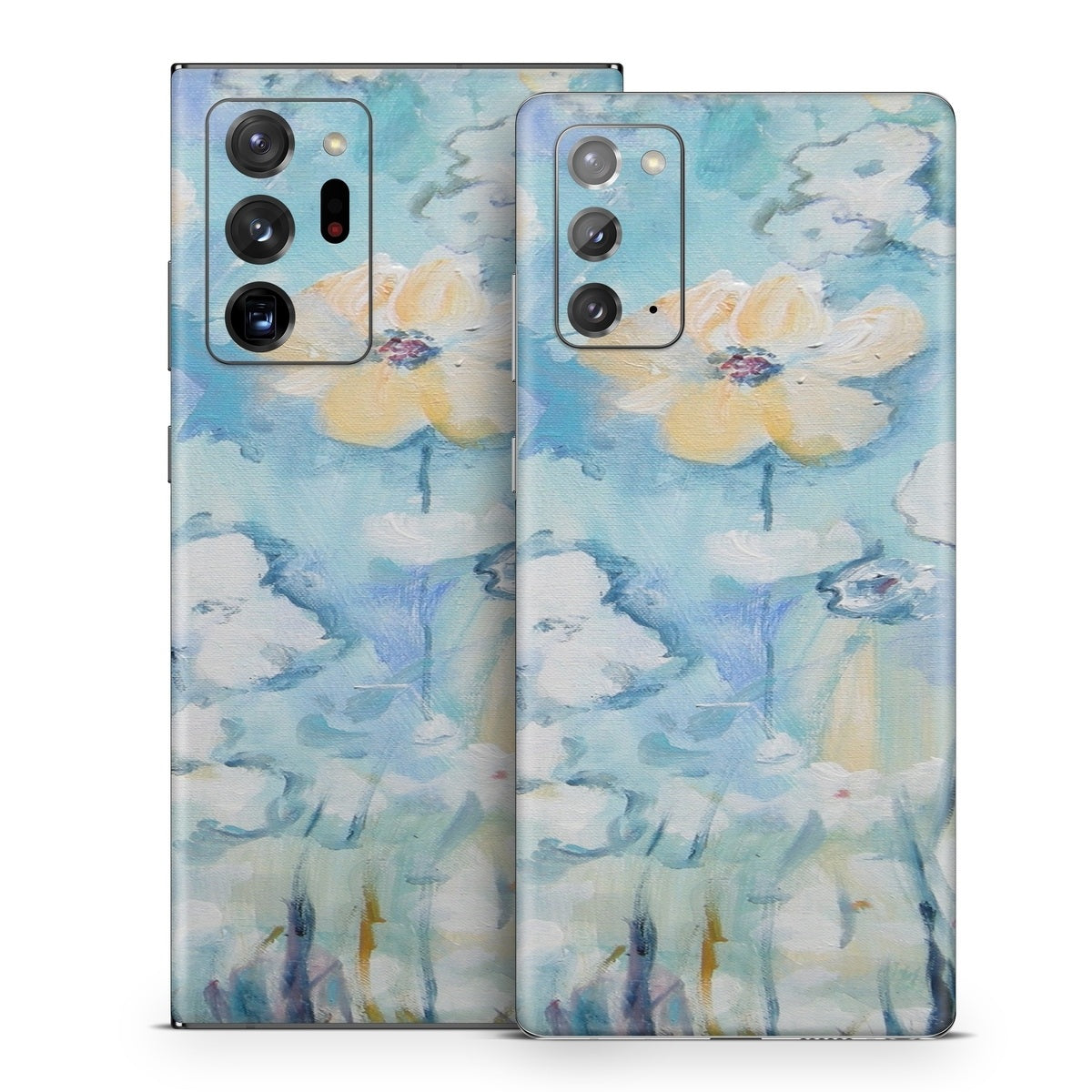 White & Blue - Samsung Galaxy Note 20 Skin