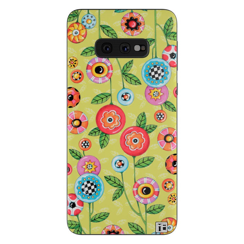 Button Flowers - Samsung Galaxy S10e Skin