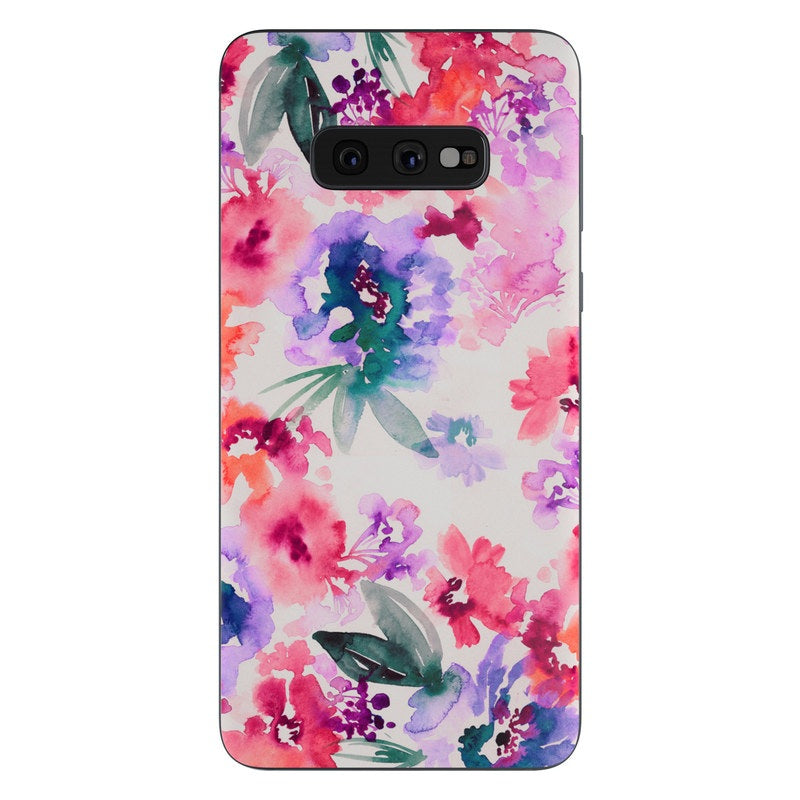 Blurred Flowers - Samsung Galaxy S10e Skin
